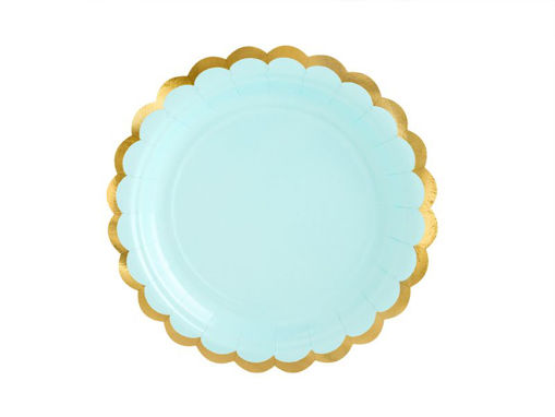 Picture of PAPER PLATES MINT 18CM